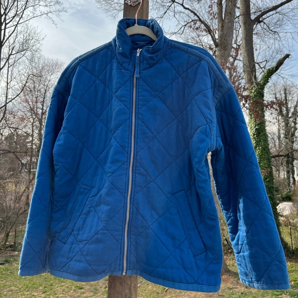 Quilted Gap Jacket Coat Small